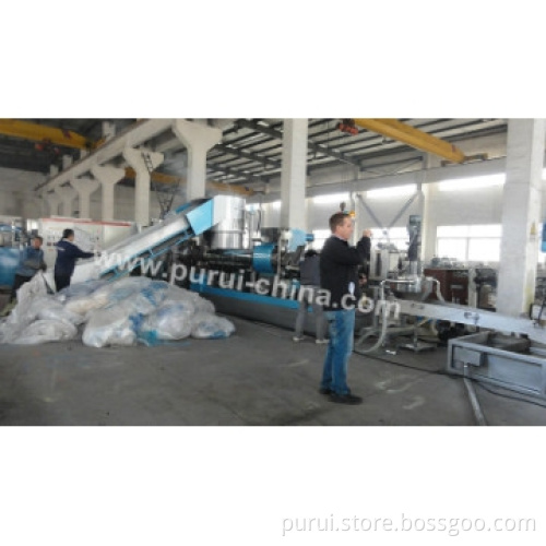 Machinery for HDPE LDPE film recycling